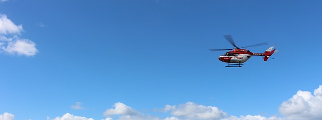 zdravotnícka helikoptéra